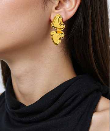 Gucci Elegance Gold Dangle Earrings